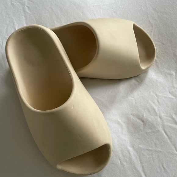 Nude rubber slides - Picture 6 of 7